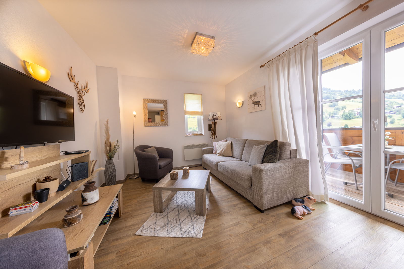 Zithoek met bankstel